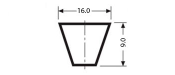 5l - Клиновые ремни — V/ROFLEX GARDEN